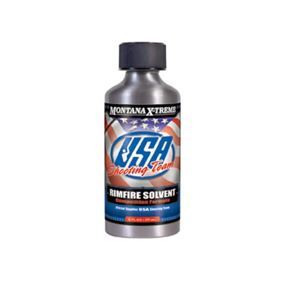 Montana X-Treme USA Shooting Team Rimfire Blend Gun Cleaner 6 oz Liquid
