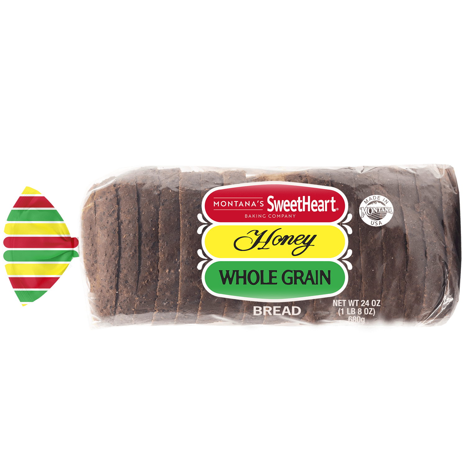 Montana's Sweetheart Honey Whl Grain Brd