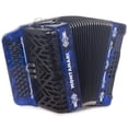 thumbnail image 1 of Montanari CM II Accordion, 3-Switch, Blue, 31 Keys, 12 Bass Buttons, 1 of 9
