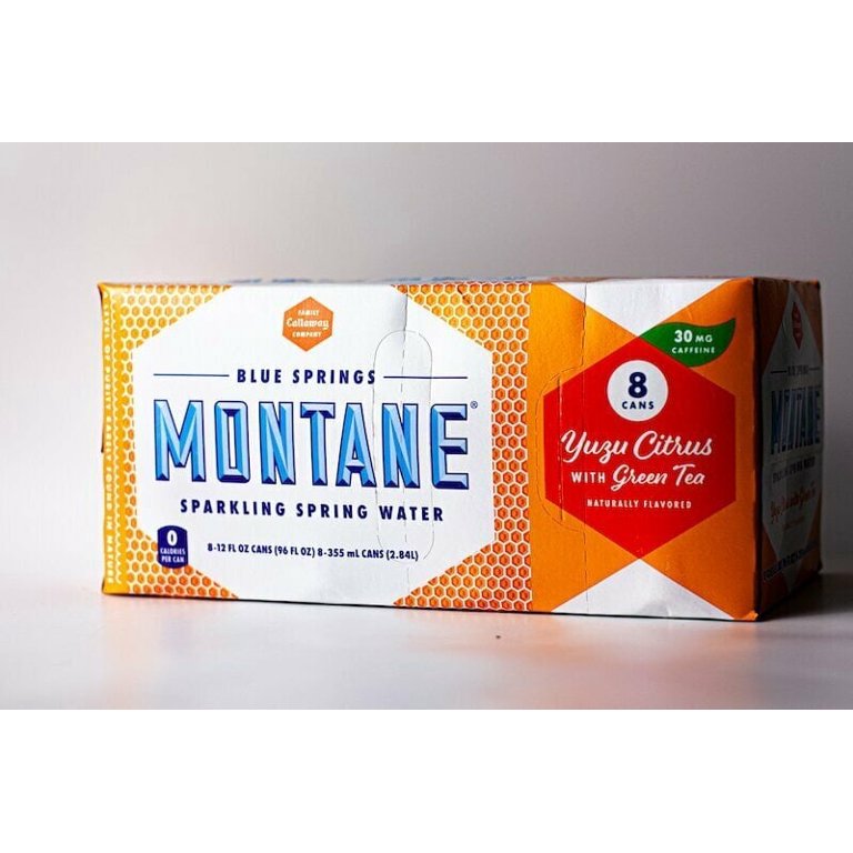 Montane - Water Sparkling Green Tea Yuzu Citrus - Case of 3