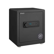 Montary 1.93 Cuft Steel Safe w/Smart Alert, Digital Keypad & Removable Shelf, Anti-Theft Home Safe for Jewelry Money, Black
