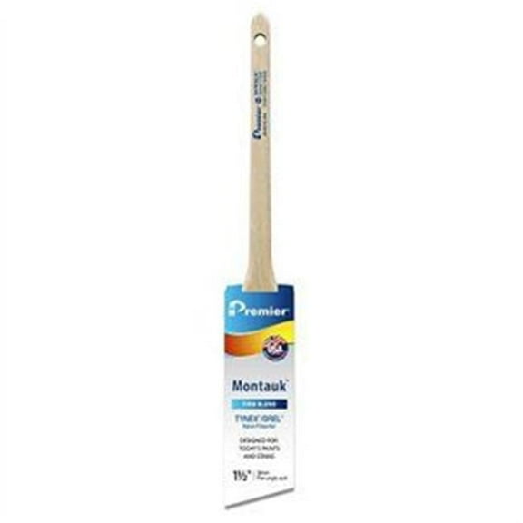 Premier Paint Roller Montauk Angled Sash Paint Brush - Firm Thin Angle, Nylon - 1.5"