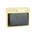 thumbnail image 1 of Montauk Leather Club Men's RFID Signal Blocking Genuine Leather Tri-Fold Wallet with Gift Box, 1 of 4