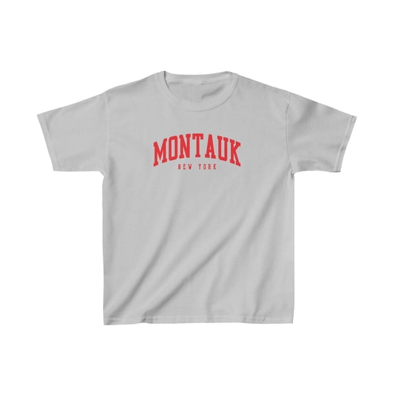 Montauk New York Kids Shirt Gifts Youth Tee Tshirt