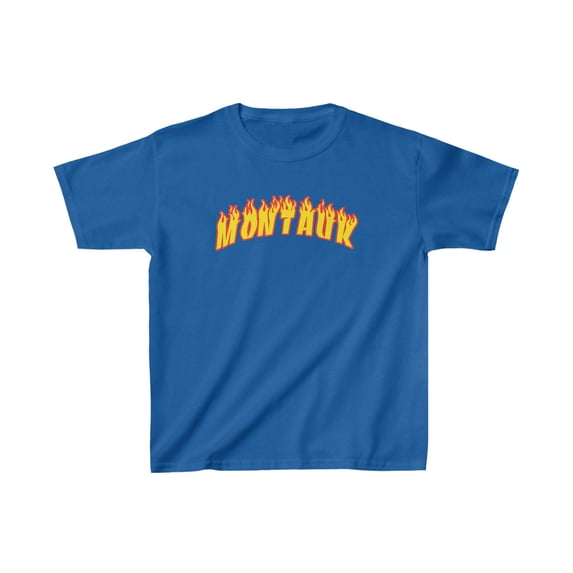 Montauk New York NY Kids Shirt Gifts Boys Girls Youth Tee Tshirt