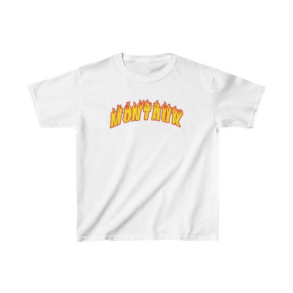 Montauk New York NY Kids Shirt Gifts Boys Girls Youth Tee Tshirt