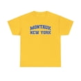thumbnail image 1 of Montauk New York NY Shirt Gifts Tshirt Crew Neck Short Sleeve, 1 of 9
