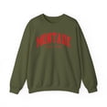 thumbnail image 1 of Montauk New York Sweatshirt Gifts Crew Neck Shirt Long Sleeve Unisex, 1 of 7