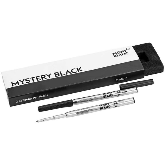 Montblanc 2 Ballpoint Pen Refill - Mystery Black