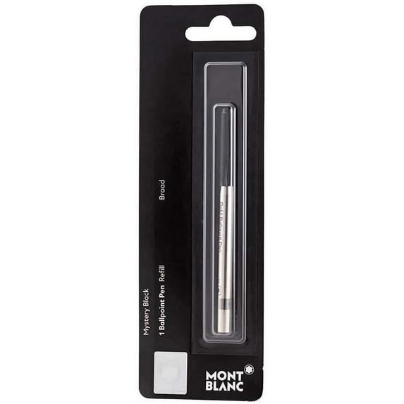 Montblanc Ballpoint Pen Refills Broad Point Black Ink 107862
