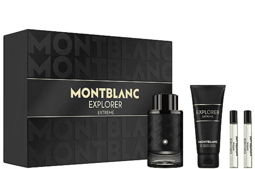 Montblanc Explorer Extreme 4Pcs Gift Set 3.4 oz EDP Spr+3.4 oz