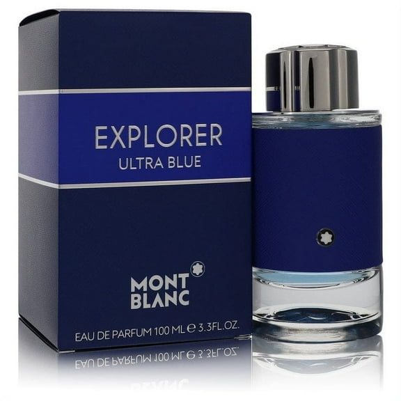 Montblanc Explorer Ultra Blue by Mont Blanc Eau De Parfum Spray 3.3 oz Pack of 4