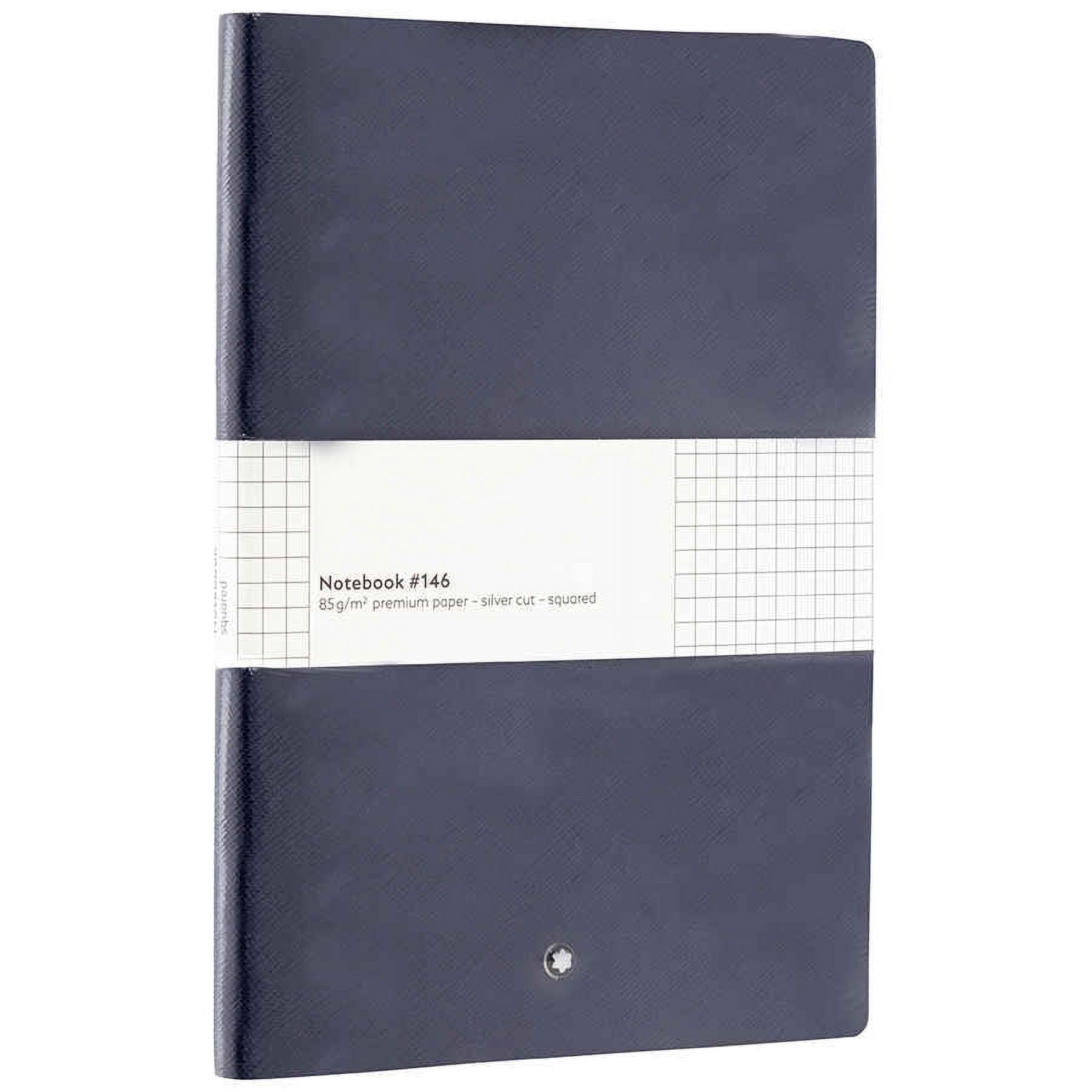 Montblanc Fine Stationary Indigo Notebook 113639 - Walmart.com