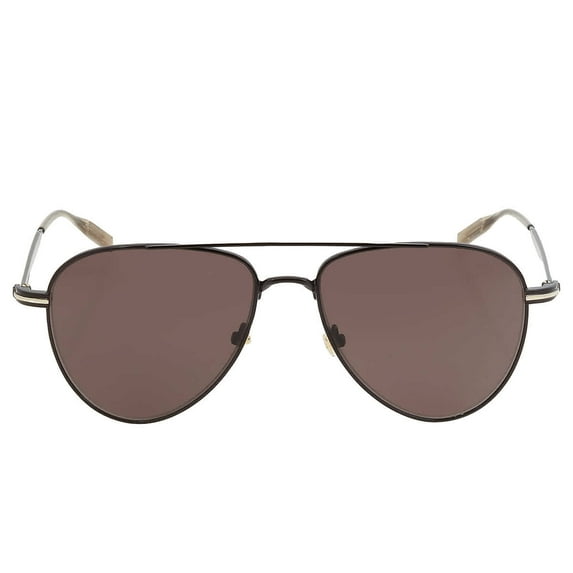 Montblanc Grey Pilot Men's Sunglasses MB0235S 001 57