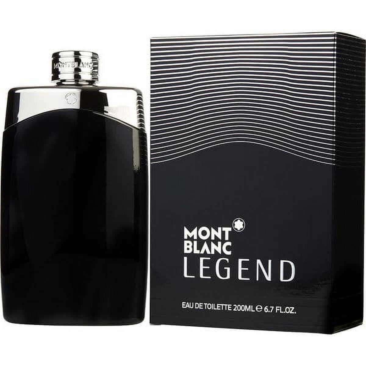 Montblanc Legend Cologne By Mont Blanc Eau De Toilette Spray 6.7 oz(Pack of 4)