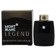 Mont Blanc Legend by Montblanc for Men - 0.15 oz EDT Splash Mini