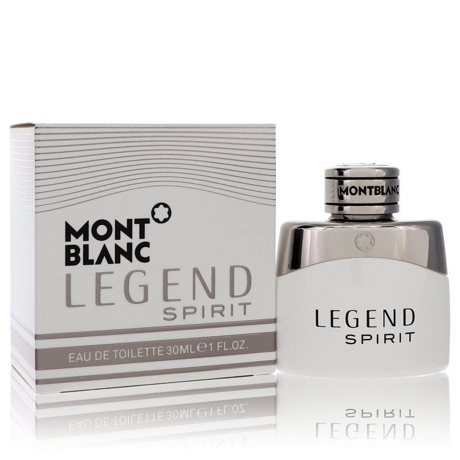 Montblanc Legend Spirit Eau De Toilette Colognes Spray 1 oz for Male
