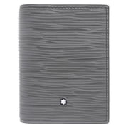 Montblanc Medium Grey 4810 Leather Card Holder