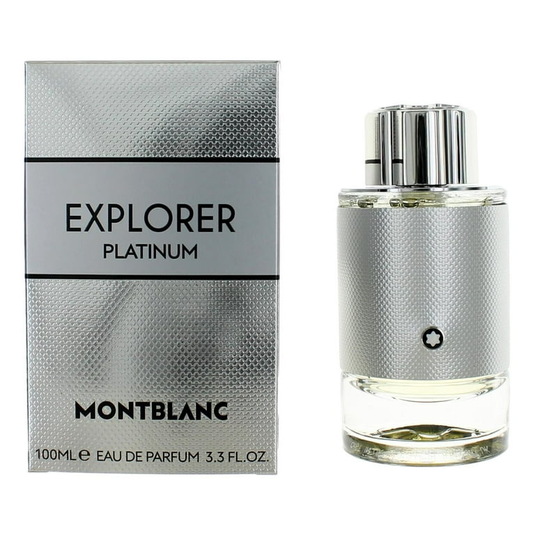 Montblanc Men\'s Explorer Platinum EDP Spray 3.4 oz Fragrances 3386460135818