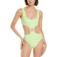 thumbnail image 1 of Montce womens  Ky One-Piece, m, Green, 1 of 3