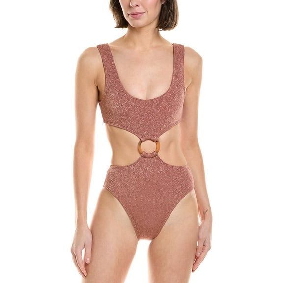 Montce womens  Sparkle Ky One-Piece, s, Beige