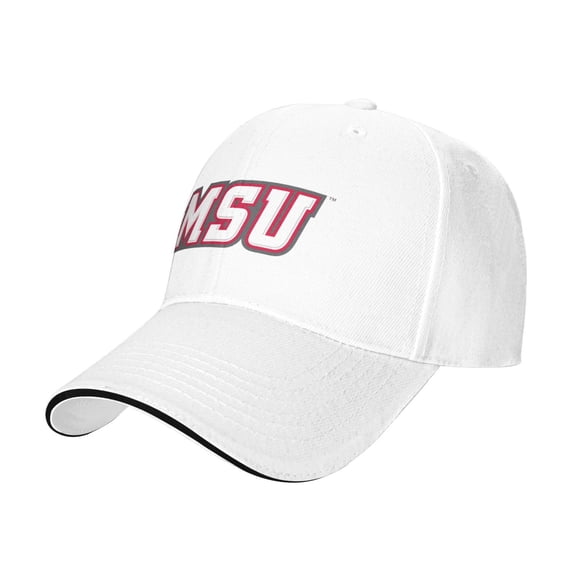 Montclair State University Casual Sandwich Baseball Cap Adjustable For Men For Women