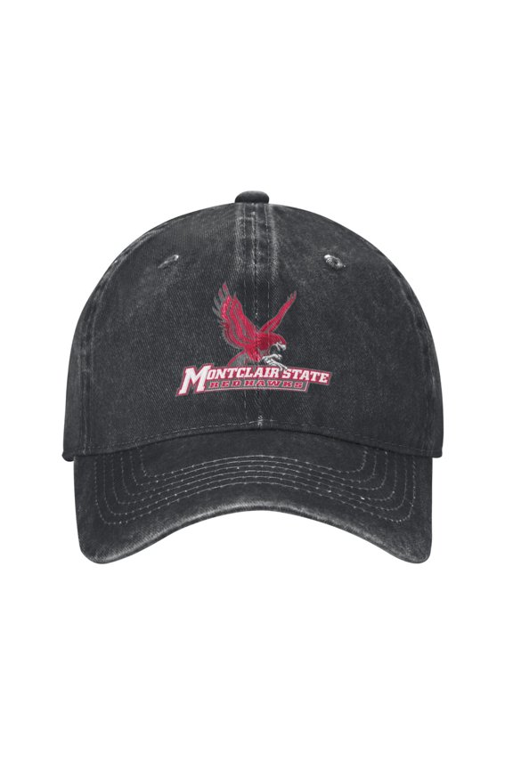 Montclair State University Logo Classic Cowboy Hat Adjustable Baseball Cap Unisex Casual Sports Hat