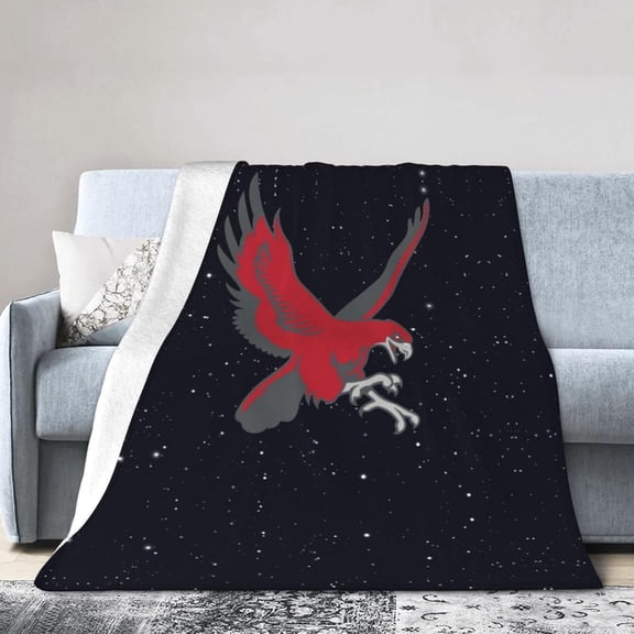 Montclair State University Logo Fleece Blanket, Very Soft Microfiber Flannel Blanket for Couch Warm and Cozy for All Seasons