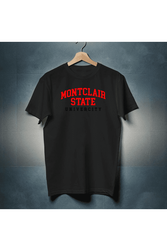 Montclair State University Red Hawks Retro College Fan Apparel Unisex T-Shirt, up to size 5XL