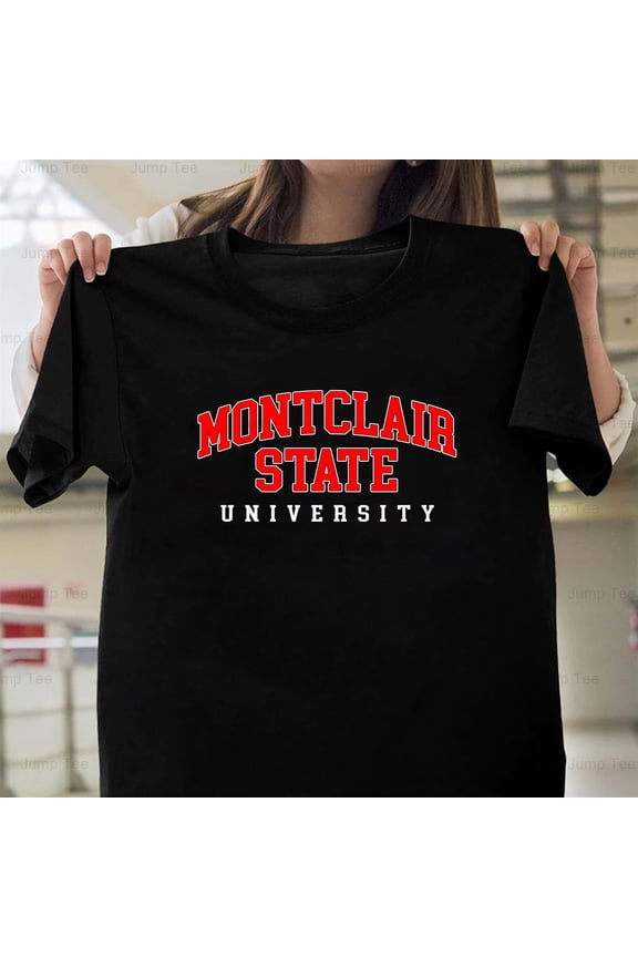 Montclair State University Red Hawks Retro College Fan Apparel Unisex T-Shirt, up to size 5XL