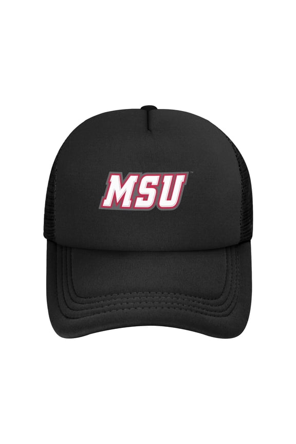 Montclair State University Solid Color Lightweight Adult Mesh Baseball Cap