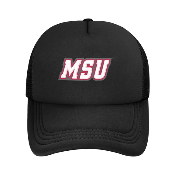 Montclair State University Solid Color Lightweight Adult Mesh Baseball Cap