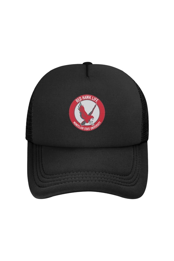 Montclair State University Solid Color Lightweight Adult Mesh Baseball Cap
