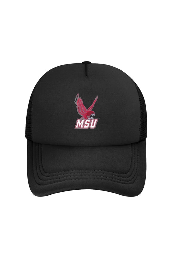 Montclair State University Solid Color Lightweight Adult Mesh Baseball Cap