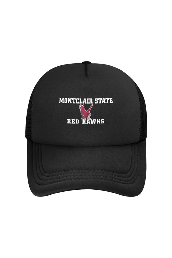 Montclair State University Solid Color Lightweight Adult Mesh Baseball Cap