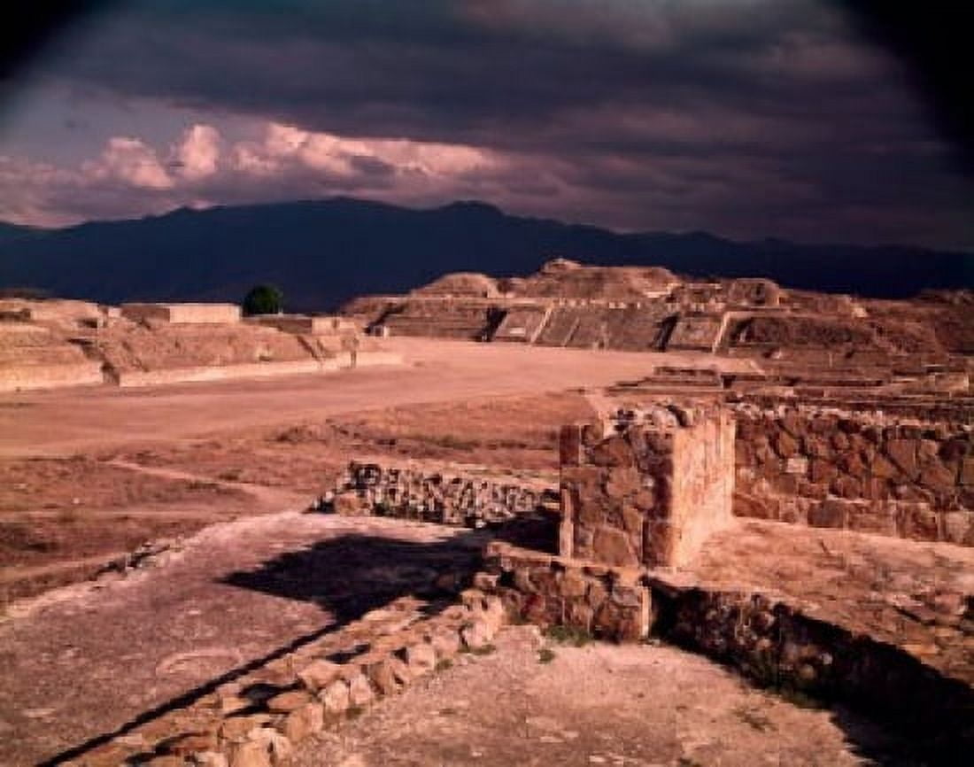 Monte Alban(Zapotec) Oaxaca Mexico Canvas Art -  (18 x 24)