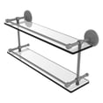 thumbnail image 1 of Monte Carlo 22 Inch Double Glass Shelf with Gallery Rail, 1 of 11