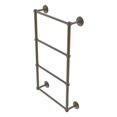 thumbnail image 1 of Monte Carlo 4 Tier 36'' Ladder Towel Bar with Groovy Detail in Antique Brass, 1 of 11