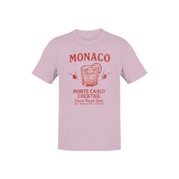 Monte Carlo Cocktail Design Men's T-shirt