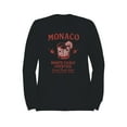 thumbnail image 1 of Monte Carlo Cocktail Design Women's Sweatshirt, 1 of 3