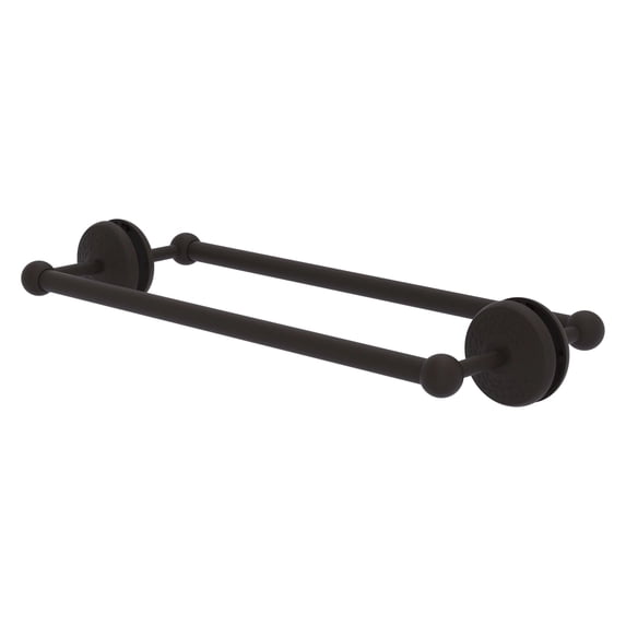 Monte Carlo Collection 18 Inch Back to Back Shower Door Towel Bar