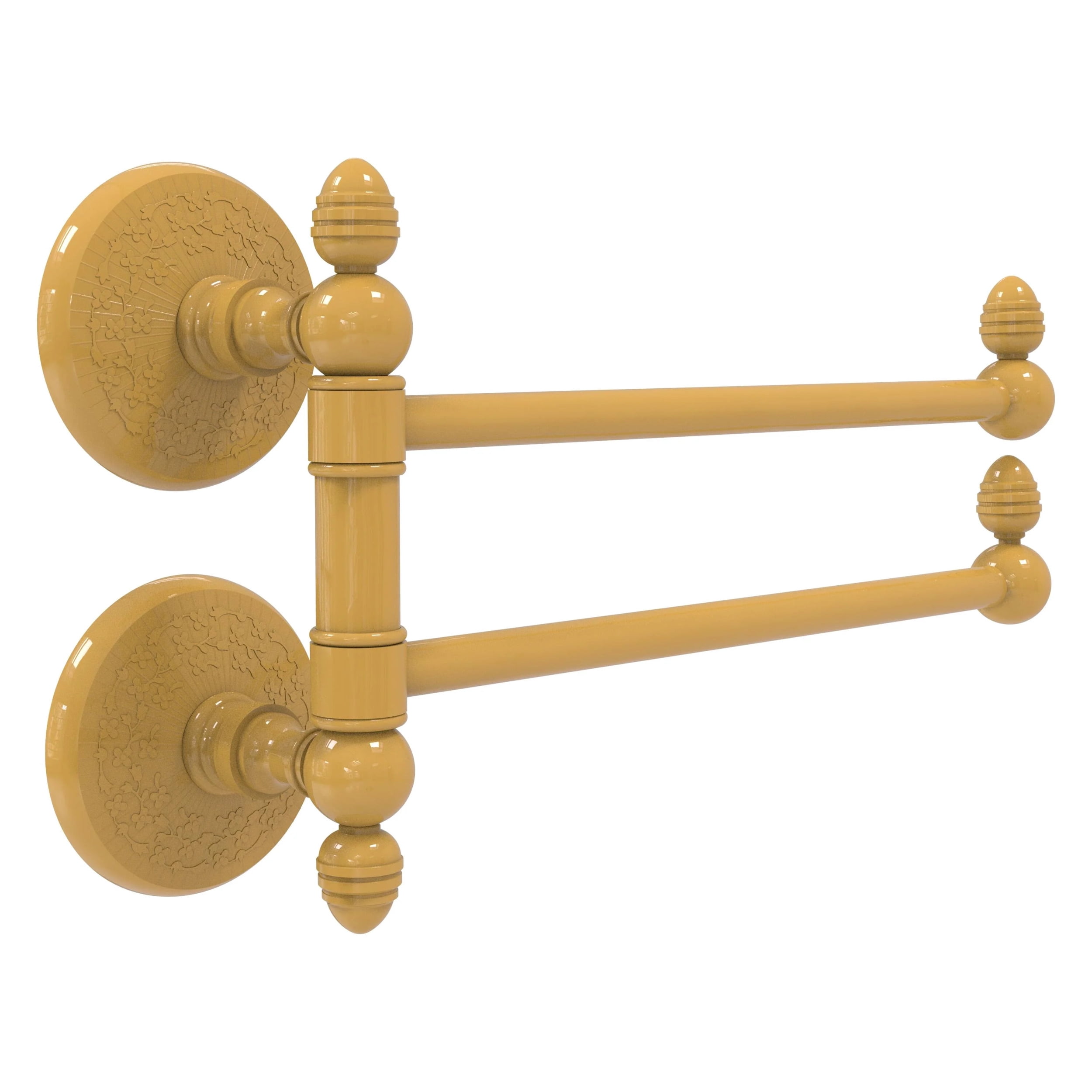 Prestige Monte Carlo Collection 3 Swing Arm Vertical 28 Inch Towel Bar
