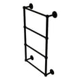 thumbnail image 1 of Monte Carlo Collection 4 Tier Ladder Towel Bar with Smooth Accents - Matte Black / 30 Inch, 1 of 11