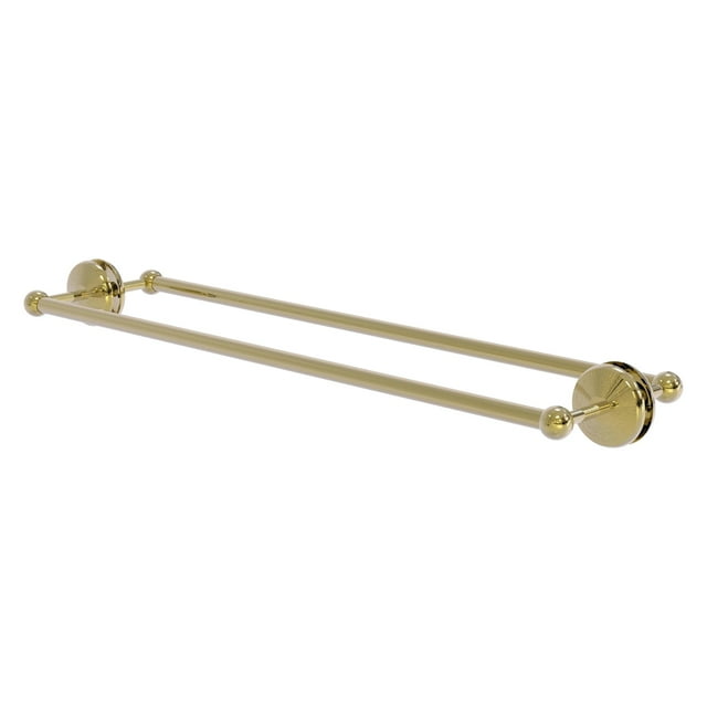 Monte Carlo Collection Back to Back Shower Door Towel Bar - Unlacquered Brass / 30 Inch