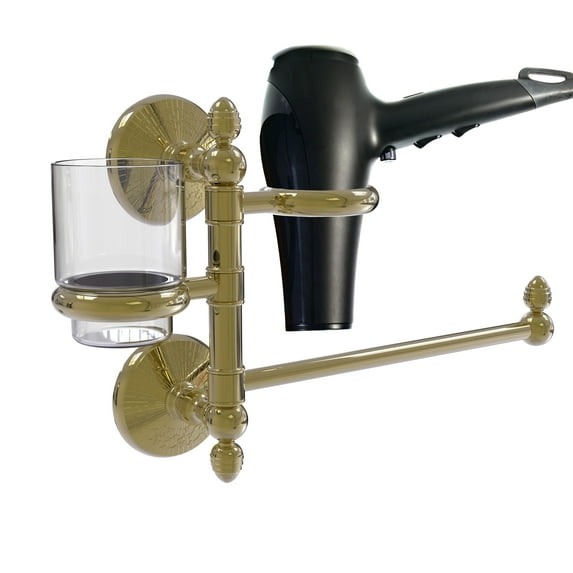 Monte Carlo Collection Hair Dryer Holder and Organizer