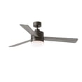 thumbnail image 1 of 3ERAR52AGPD-Visual Comfort Fan Collection-Monte Carlo Fans-Era-3 Blade Ceiling Fan with Light Kit In Modern Style-15 Inch Tall and 52 Inch Wide-Aged, 1 of 7
