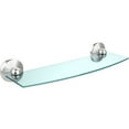 thumbnail image 1 of Monte Carlo Glass Shelf - Satin Chrome / 18 Inch, 1 of 2