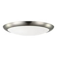 thumbnail image 1 of Monte Carlo Mc224-V1 12" Wide Ceiling Fan Light Kit - Silver, 1 of 1