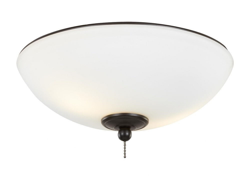 Monte Carlo Mc266 12" Wide2 Light Led Ceiling Fan Lighting Kit Bronze