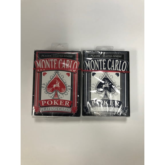 Monte Carlo Poker Playing Cards, 1 Pack